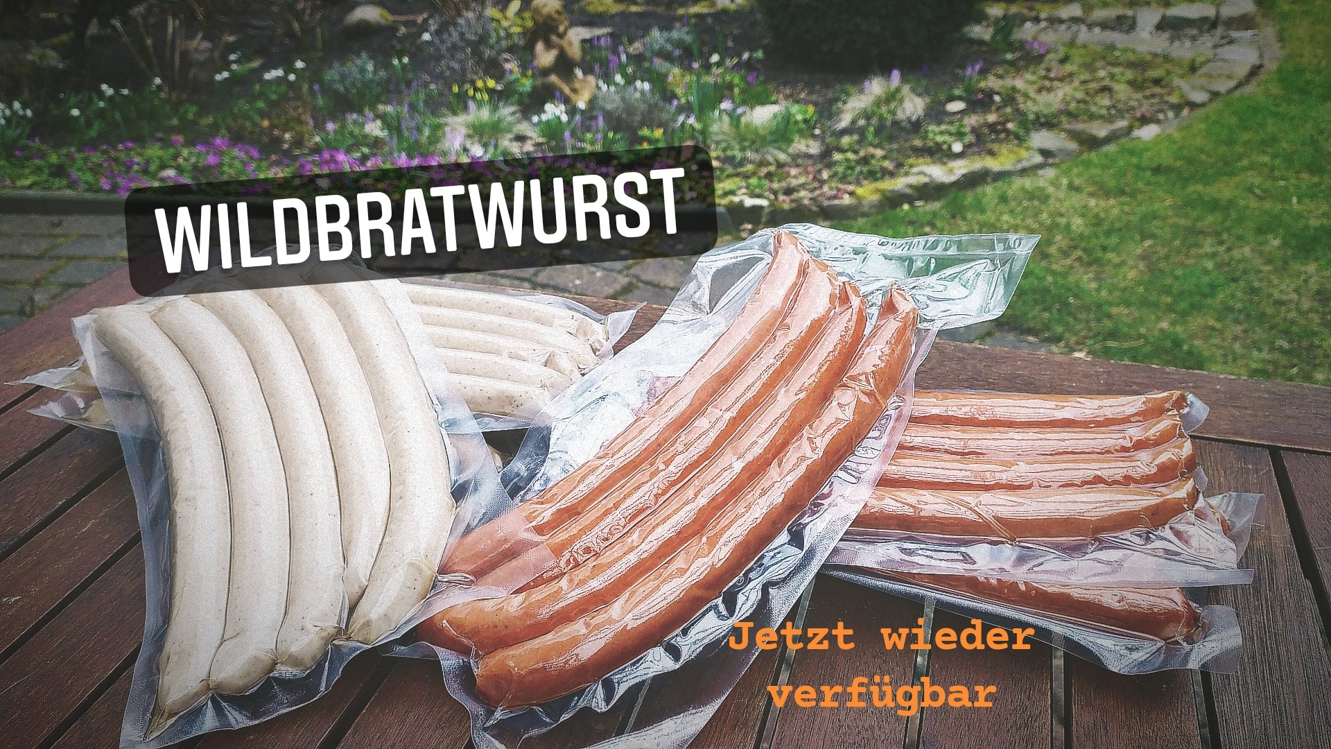 Perfekt Zur Grillsaison: Frisches Wild Und Leckere Wildbratwurst ...